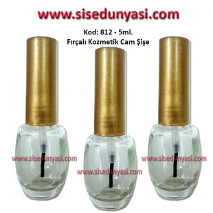 5ml Fırçalı Kozmetik Şişesi Kod 812