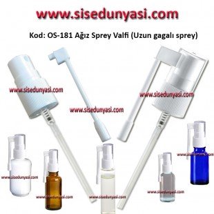 ORAL SPREY VALF 18/410 Uzun Gagalı